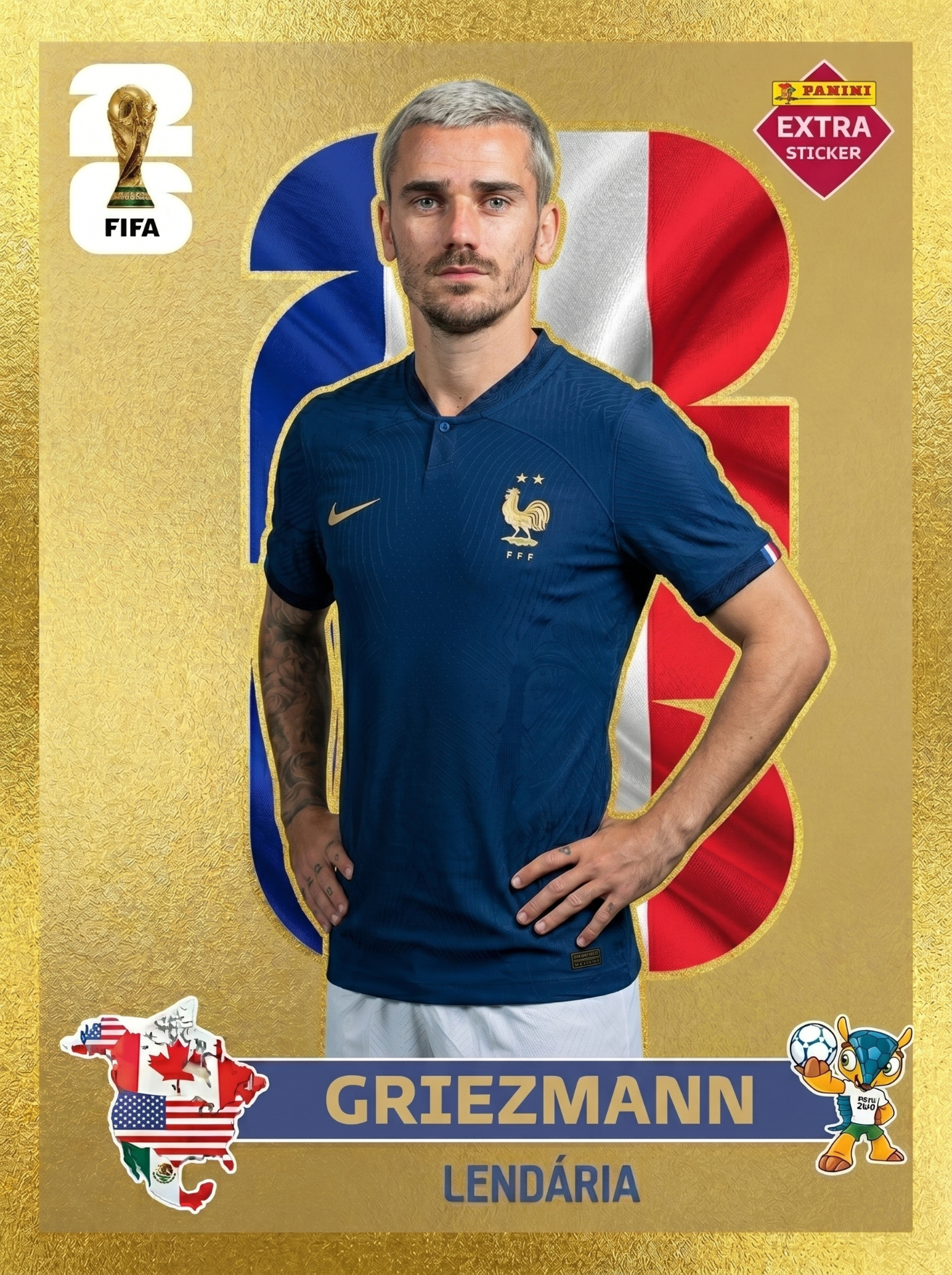 Figurinha Griezmann