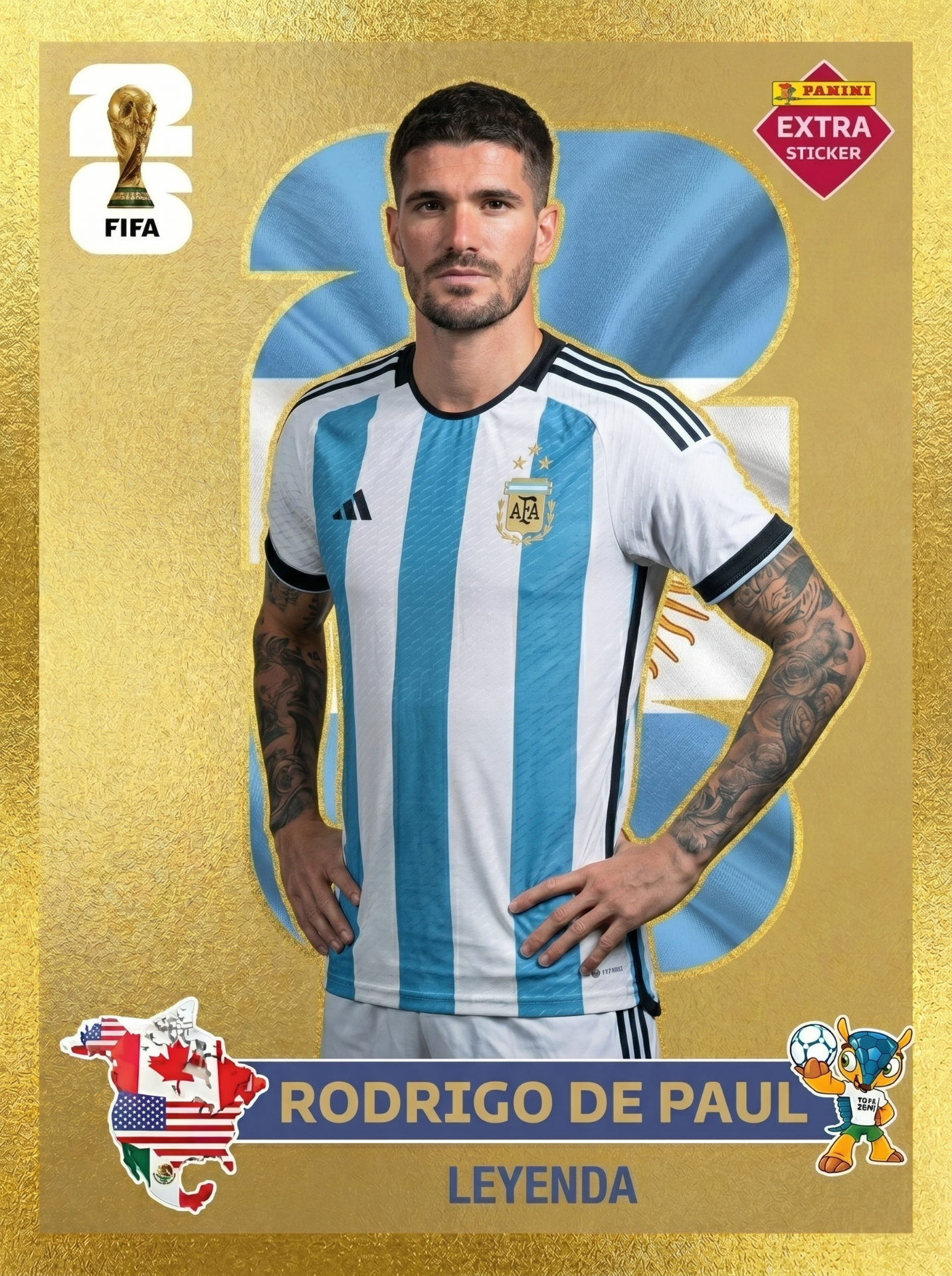 Figurinha Rodrigo De Paul