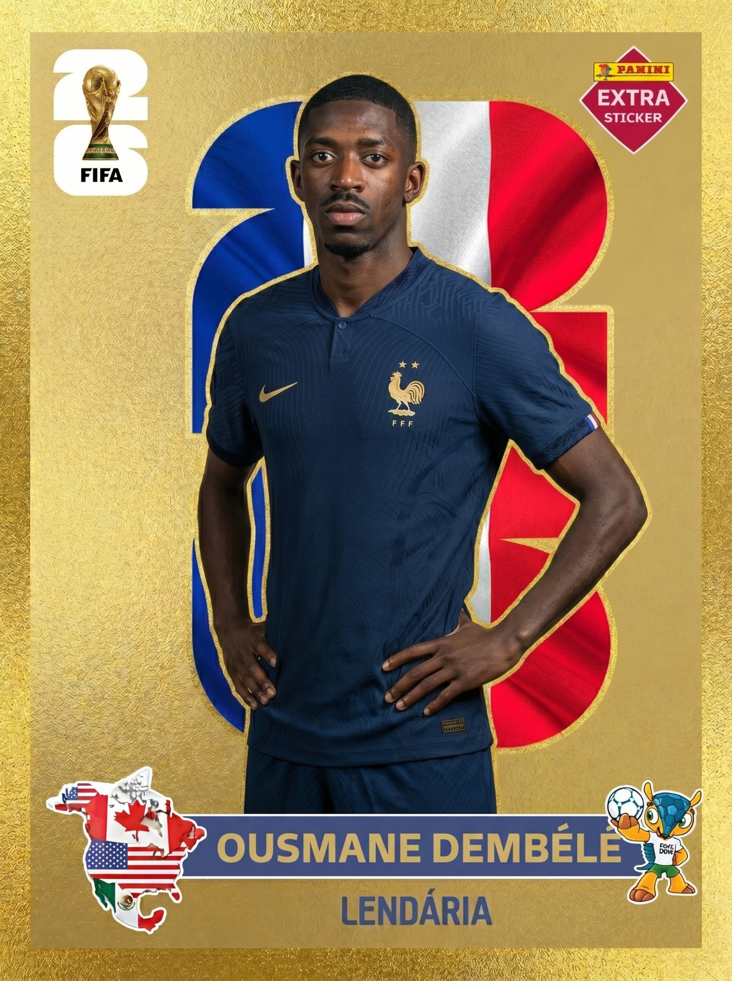 Figurinha Ousmane Dembélé
