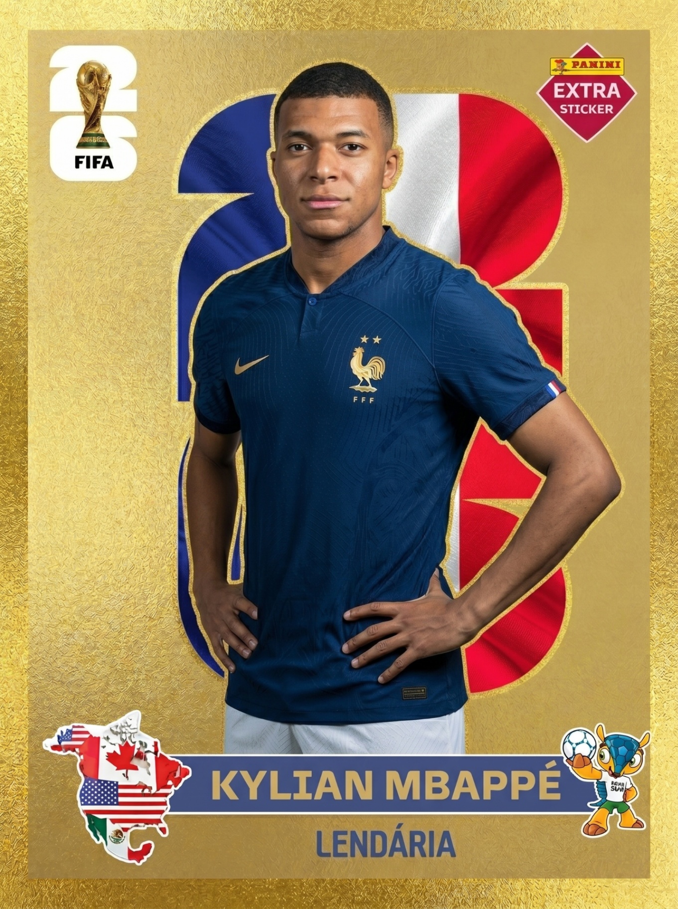Figurinha Kylian Mbappé