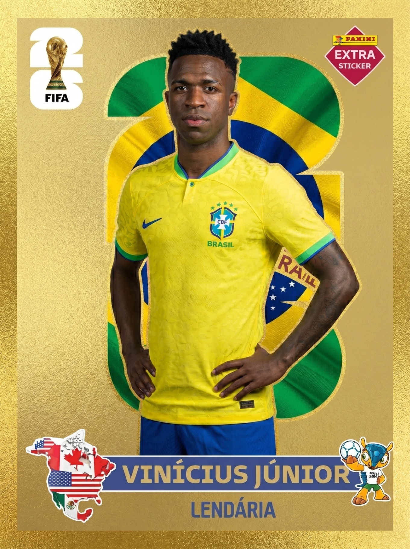 Figurinha Vinícius Júnior